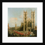 Procession of the Knights of the Bath by (1697-1768) Canaletto