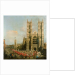 Procession of the Knights of the Bath by (1697-1768) Canaletto