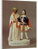 Staffordshire figure of Othello and Iago, c.1858 by English School