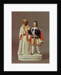 Staffordshire figure of Othello and Iago, c.1858 by English School