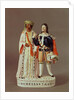 Staffordshire figure of Othello and Iago, c.1858 by English School