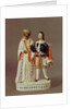 Staffordshire figure of Othello and Iago, c.1858 by English School