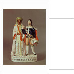 Staffordshire figure of Othello and Iago, c.1858 by English School
