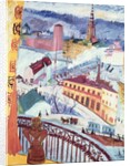 View of Slussen, 1919 by Sigrid Hjerten