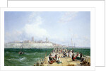 A View of Margate from the Pier, 1868 by James Webb