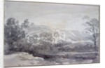 A View in Derbyshire by John Constable