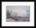 A View in Derbyshire by John Constable