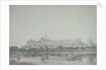 Windsor Castle from the River, 19th century by John Constable