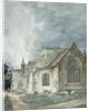 East Bergholt Church, c.1805-11 by John Constable