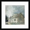 East Bergholt Church, c.1805-11 by John Constable