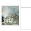 East Bergholt Church, c.1805-11 by John Constable