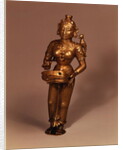 Lamp in the form of Goddess of Fortune, South Indian, early 19th century by Indian School