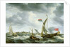Ships at Sea by Bonaventura Peeters