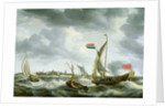 Ships at Sea by Bonaventura Peeters