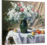 Vase of flowers by Henri Lerolle