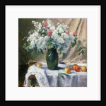 Vase of flowers by Henri Lerolle