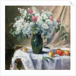 Vase of flowers by Henri Lerolle