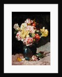 Vase of flowers by Georges Jeannin