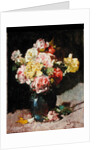 Vase of flowers by Georges Jeannin