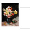 Vase of flowers by Georges Jeannin
