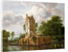 View of Kostverloren Castle on the Amstel by Jacob Isaaksz. or Isaacksz. van Ruisdael
