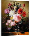 Still life with flowers, 1837 by Georgius Jacobus Johannes van Os