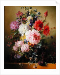 Still life with flowers, 1837 by Georgius Jacobus Johannes van Os