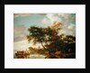 Rural River Landscape by Salomon van Ruisdael or Ruysdael