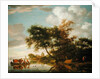 Rural River Landscape by Salomon van Ruisdael or Ruysdael
