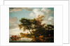 Rural River Landscape by Salomon van Ruisdael or Ruysdael