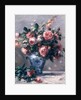 Vase of Roses, 19th century by Pierre Auguste Renoir