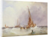 Shipping in the Solent, 19th century by George the Elder Chambers