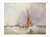 Shipping in the Solent, 19th century by George the Elder Chambers