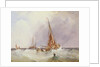 Shipping in the Solent, 19th century by George the Elder Chambers