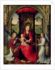 Madonna and Child with two Angels by Hans Memling