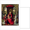 Madonna and Child with two Angels by Hans Memling