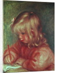 Child Drawing, 1905 by Pierre Auguste Renoir