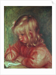 Child Drawing, 1905 by Pierre Auguste Renoir