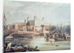 View of the Tower of London by John (after) Gendall