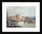View of the Tower of London by John (after) Gendall
