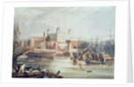 View of the Tower of London by John (after) Gendall