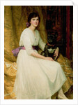Portrait of Miss Dorothy Dicksee by Frank Dicksee