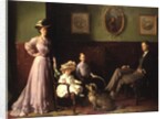 Group portrait of the family of George Swinton by William Orpen