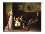 Group portrait of the family of George Swinton by William Orpen