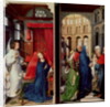 The Annunciation and the Presentation in the Temple by Rogier van der Weyden