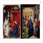 The Annunciation and the Presentation in the Temple by Rogier van der Weyden