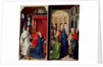 The Annunciation and the Presentation in the Temple by Rogier van der Weyden