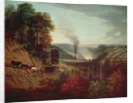 Morning view of Coalbrookdale, 1777 by William Williams