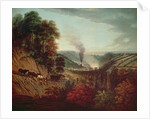 Morning view of Coalbrookdale, 1777 by William Williams