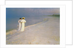 Summer Evening on Skagen's Southern Beach, 1893 by Peder Severin Kroyer